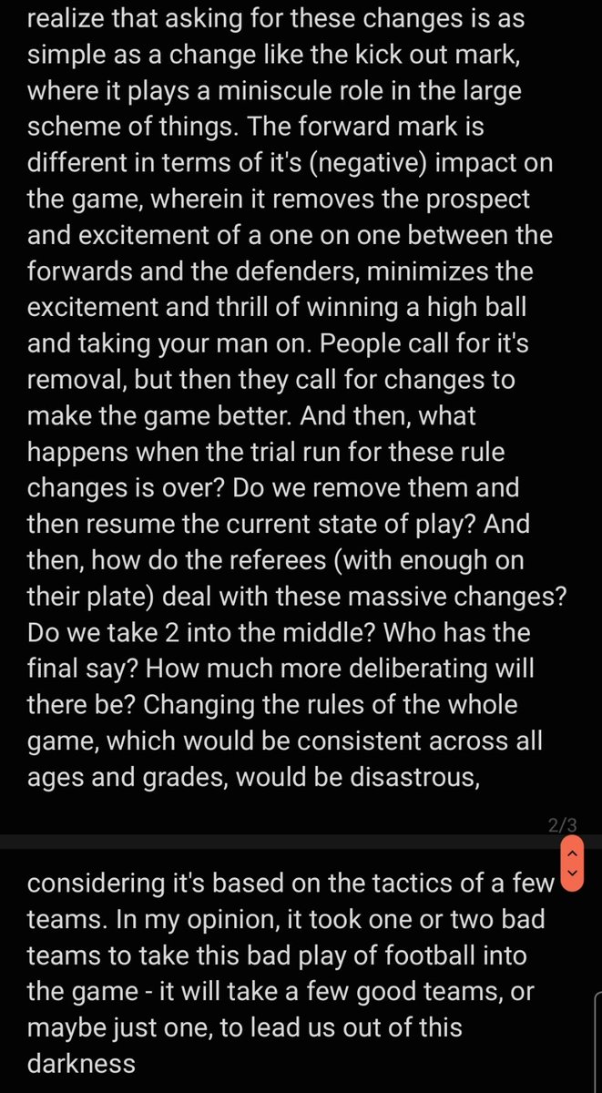 barmcall's tweet photo. @thomasniblock not necessarily an #askoisin, but a conversation that I think hasn't been explored; in particular, the correlation between ref's performances and the calls for rule changes to make football more attractive. There's more to it than meets the eye... https://t.co/cKKf2sh4EM