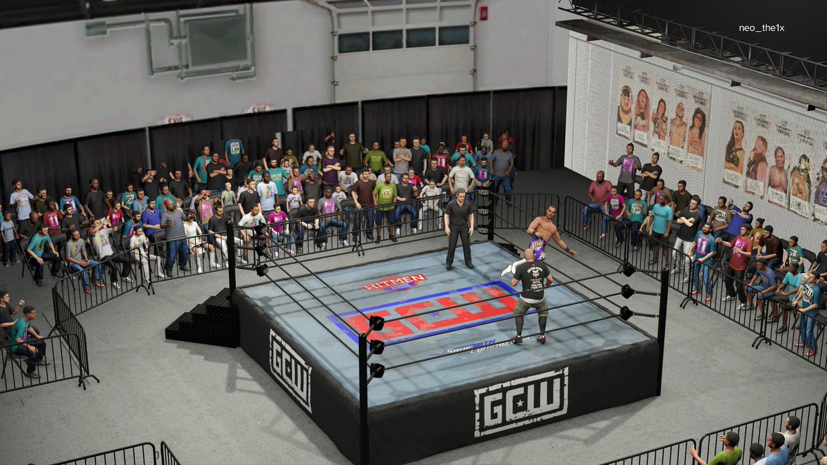 NEO_1x's tweet photo. GCW in THE TERMINAL ROOM is NOW AVAILABLE on #WWE2K23 Community Creations‼️
Hashtags:
neo1x
gcw
Credit to @PrinceMartyM for the Hardcam Arena Template
➡️ Like & Retweet!
@GCWrestling_
#GCWToS8
#GCWCoS2 https://t.co/7ip7jAf558