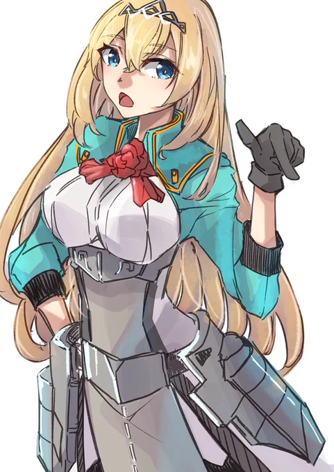 ヴィクトリアス #艦これ版深夜の真剣お絵描き60分一本勝負 #艦これ版真剣お絵描き60分一本勝負_20230625