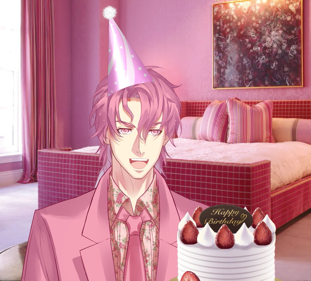 PinkJustice_vt's tweet photo. Hehe... it snuck up on me. I turned 69 AGAIN this year?!
Who knew? Anyways have a slice of cake on me 🎂🥂 https://t.co/s6VhsCDSza
