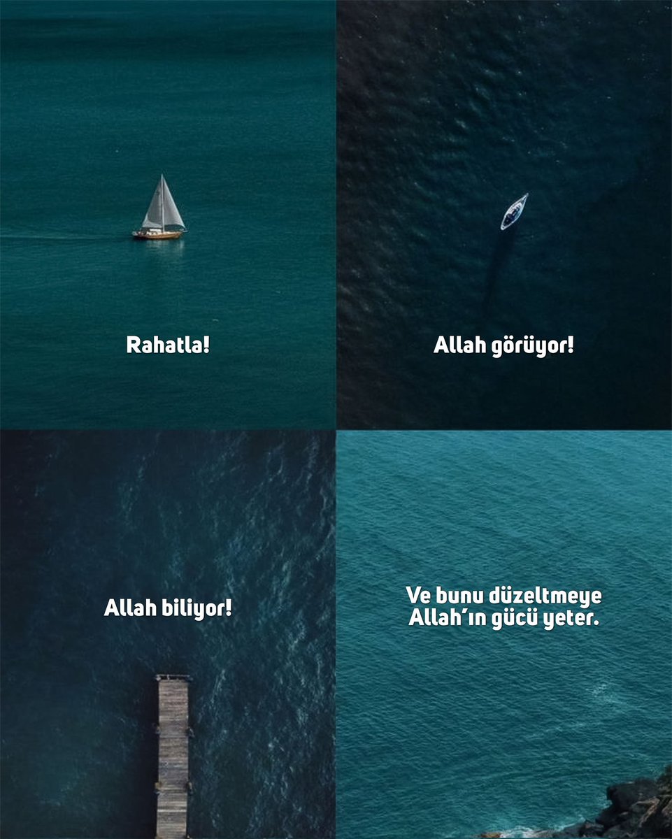 İmkansızı mümkün kılabilecek olan Allah'a güven.