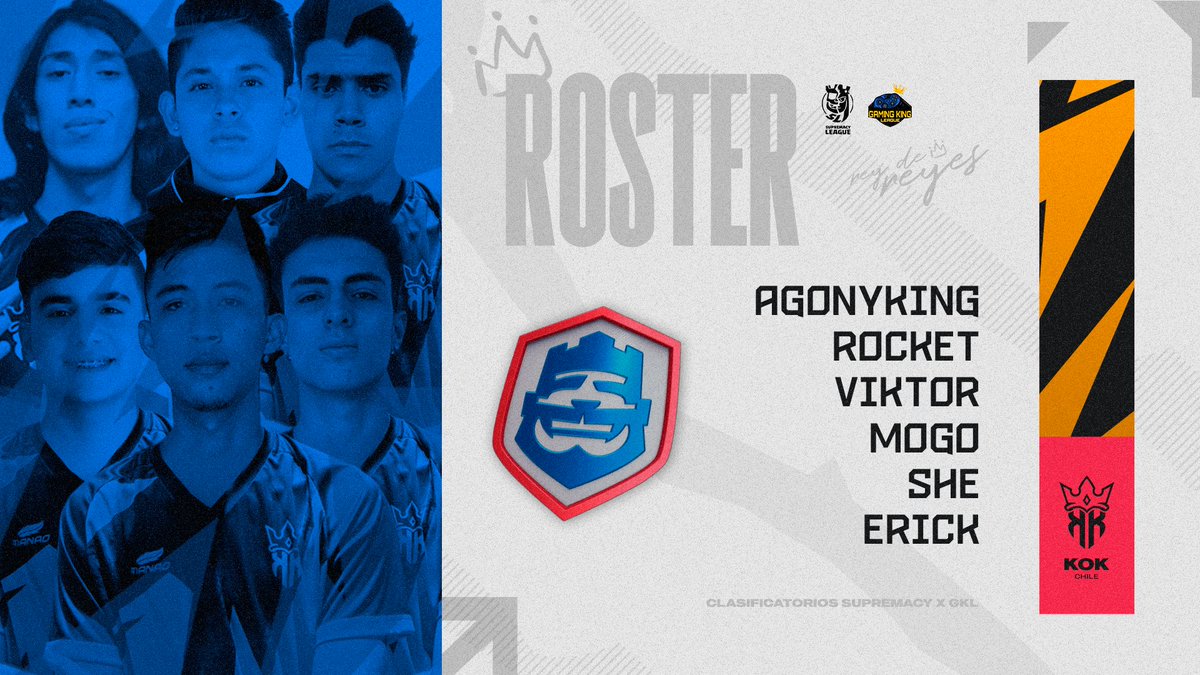 #ClashRoyale 🔵𝐏𝐫𝐞𝐬𝐞𝐧𝐭𝐚𝐜𝐢ó𝐧🔴

Cuarto intento para pertenecer a la alfombra dorada de <a href="/CR_Supremacy/">Supremacy League</a> × <a href="/Gkleague1/">Gaming King League</a> 🎮

🇨🇴 <a href="/RocketCR_/">Rocket🇨🇴</a>
🇨🇴 <a href="/Viktorcr10/">Viktor</a>
🇻🇪 <a href="/King_CR07/">Agony King</a>
🇻🇪 <a href="/MogoCR/">Møgø☠️™🇻🇪</a>
🇵🇪 <a href="/ShennandoCR/">⚡️⚡️She⚡️⚡️</a>
🇵🇪 <a href="/zErickk08/">Erickk:)</a>

#GoGKL #TheRealKing👑