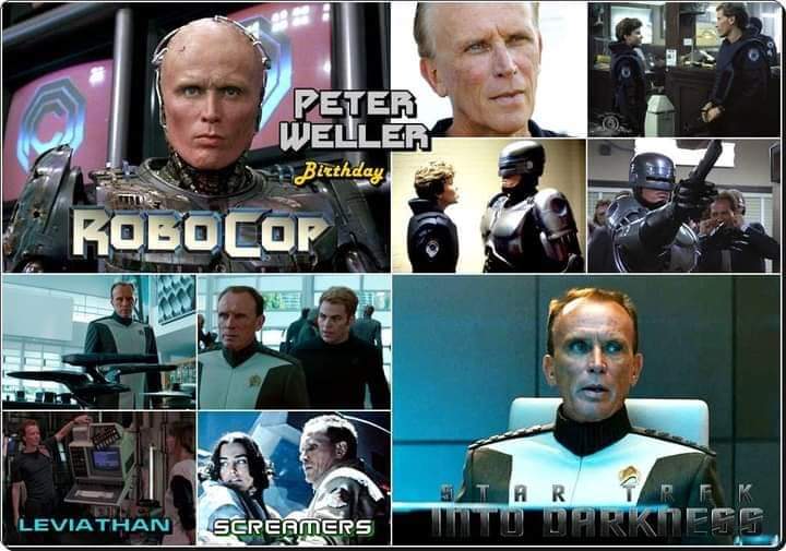 Astarte84396077's tweet photo. Happy birthday!! #PeterWeller
#RoboCop
#StarTrek https://t.co/Y4a0HoltUi