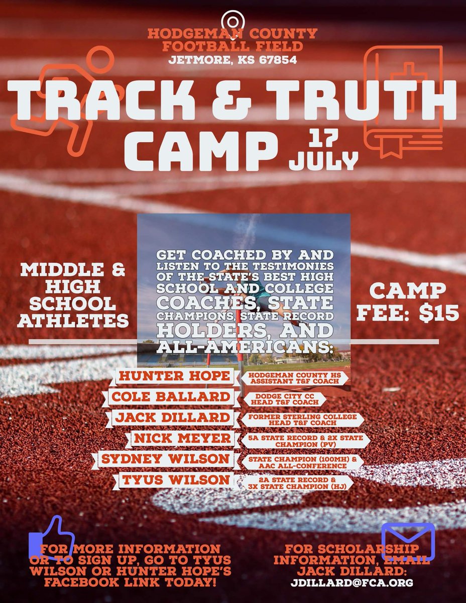 CoachHopeHoCo's tweet image. 💥!!Tracksters and Coaches!!💥
Information is attached, DM with any questions!

If you have (or know someone who has) a middle/high school aged kid that would be interested, click on the link below to sign up or learn more!⬇️⬇️⬇️
forms.gle/wZNqqobTEp3m4N…