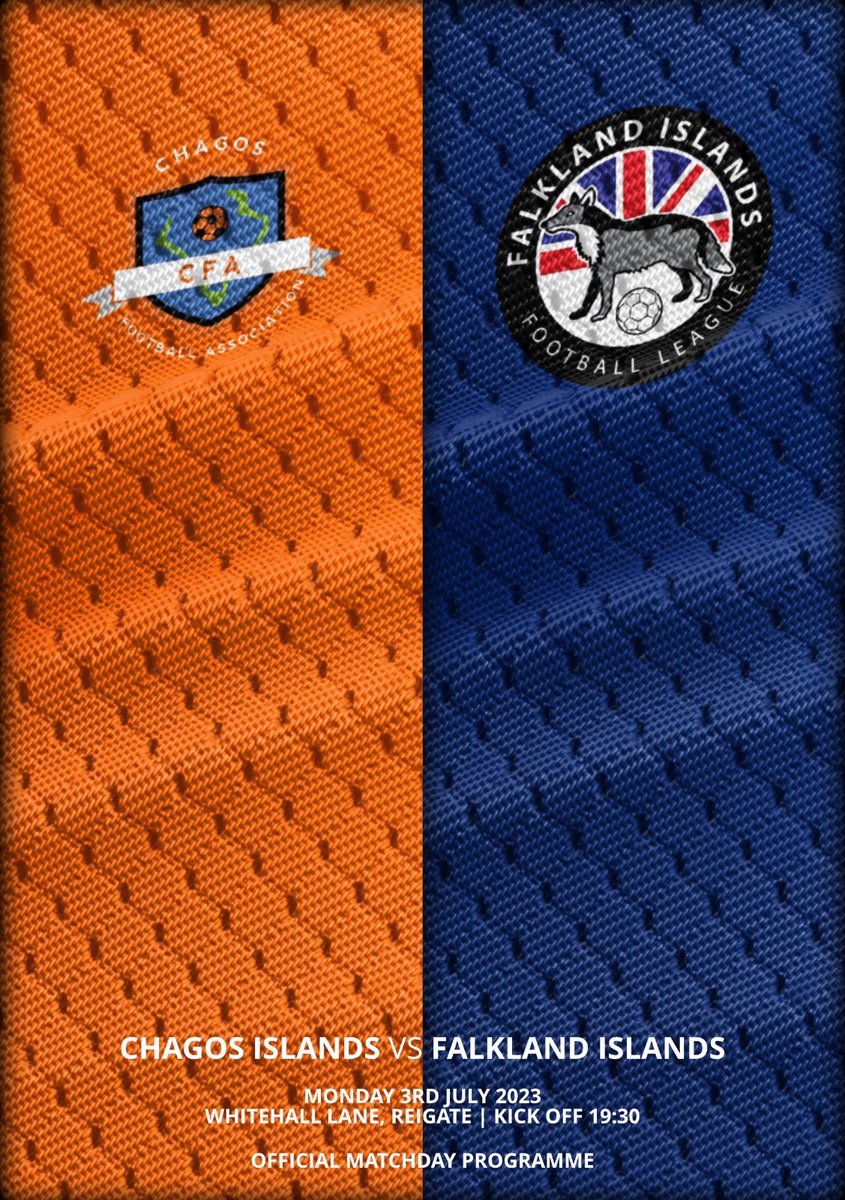chagosisland's tweet image. Here is a sneak preview of the programme for next week.

There will be a limited number of programmes printed and costs will be £2.50 

Thank you to @DannySherms for his help pulling the info together....

It's a beauty of a programme and tons of info