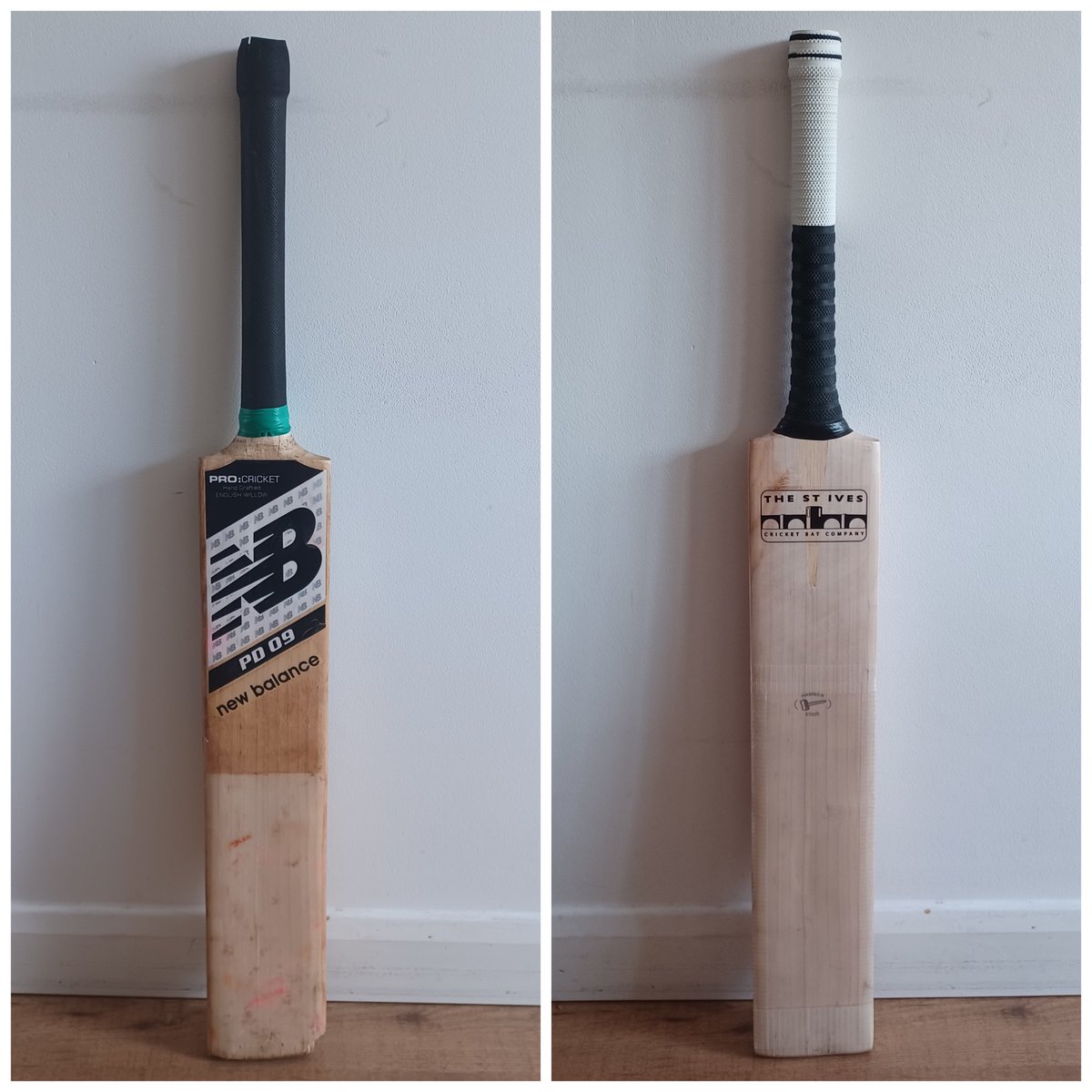 TSICBC's tweet photo. There was a piece missing from this one, so I needed to borrow from another bat to get it fixed.

It looks a lot fresher now. Hopefully, there will be a few more runs in there!

🏏🏏🏏 

#cricket #cricketbat #cricketbatrepairs  #cricketlovers #Cambridgeshire https://t.co/sKBkco5Lgz