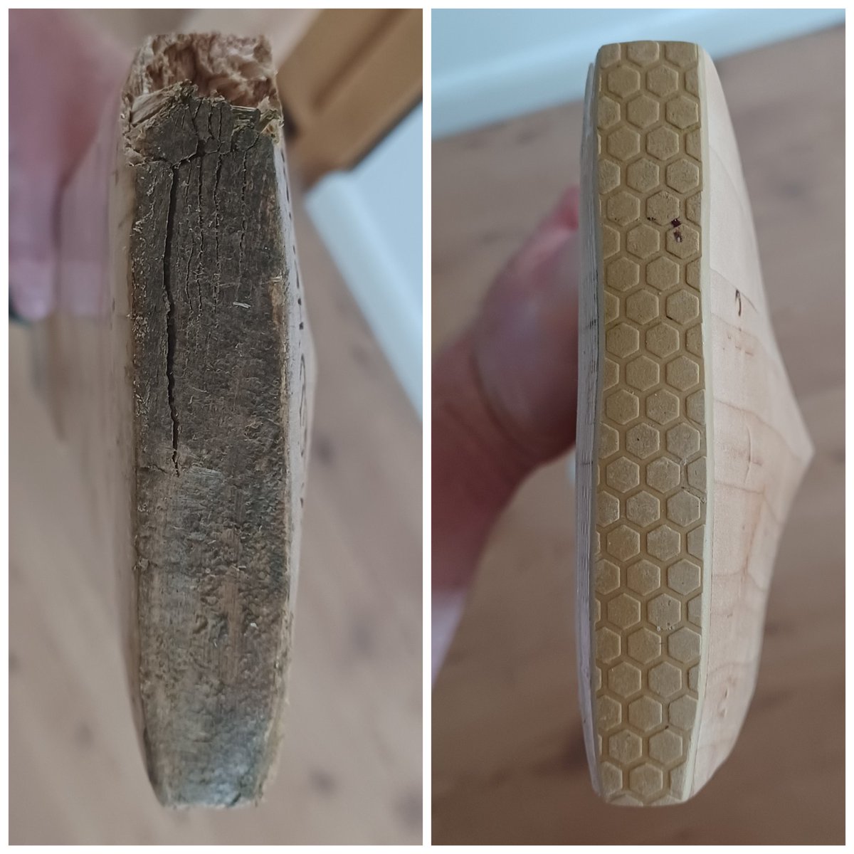 TSICBC's tweet photo. There was a piece missing from this one, so I needed to borrow from another bat to get it fixed.

It looks a lot fresher now. Hopefully, there will be a few more runs in there!

🏏🏏🏏 

#cricket #cricketbat #cricketbatrepairs  #cricketlovers #Cambridgeshire https://t.co/sKBkco5Lgz