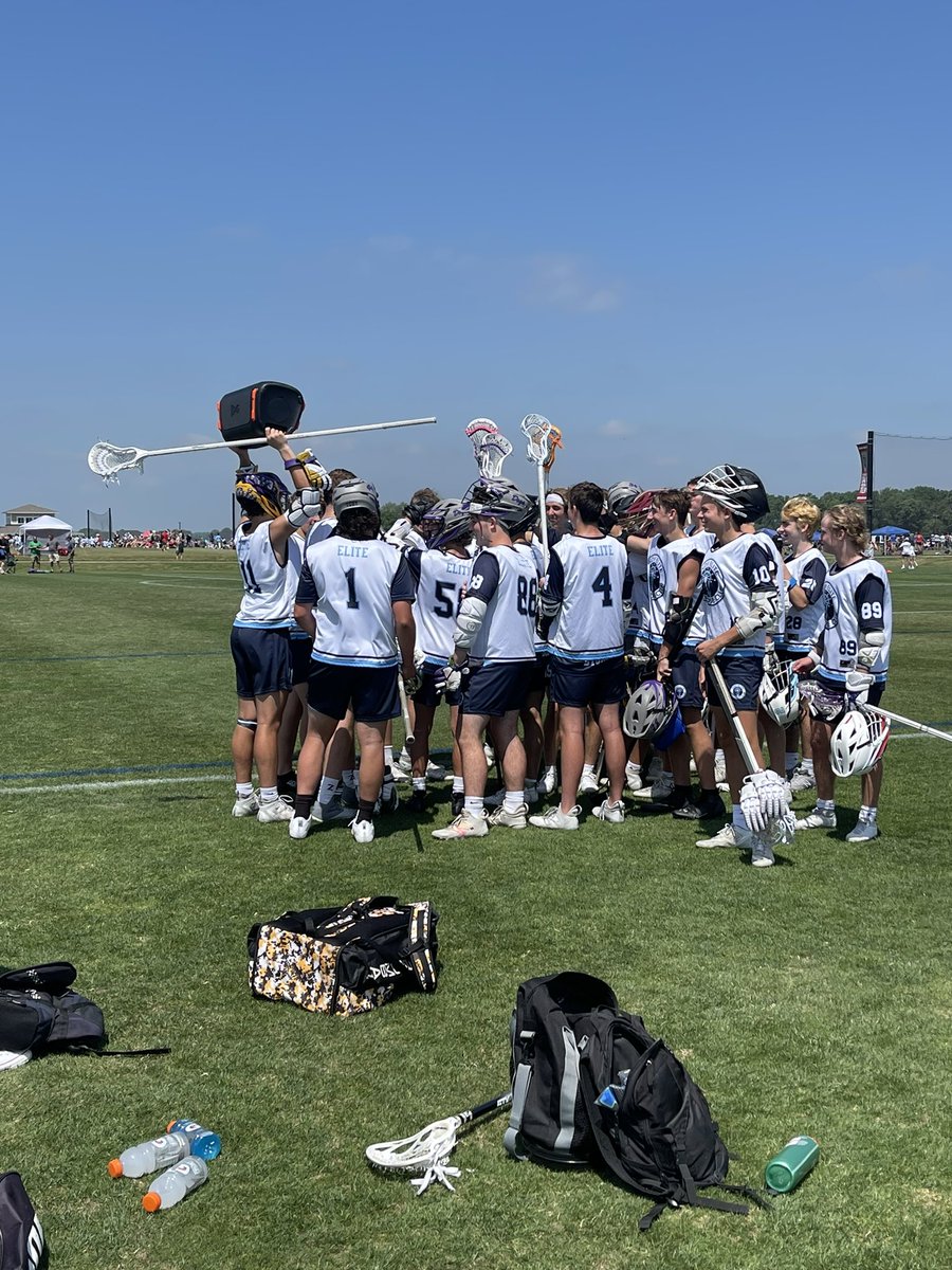 IndyEliteLC's tweet photo. The 2024/2025s finish the weekend strong with a one goal win against a good @TeamONELacrosse team.  Way to end a great weekend! #BeElite https://t.co/cfVRUMSfI1