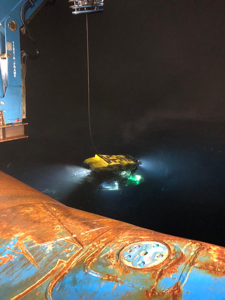 PelagicResearch's tweet photo. PELAGIC ODYSSEUS Continues Titan Recovery Mission. Photos approved for news media release from the 4th dive completed on Sunday. (©Pelagic Research Services, 2023) https://t.co/kWwp9KST3z