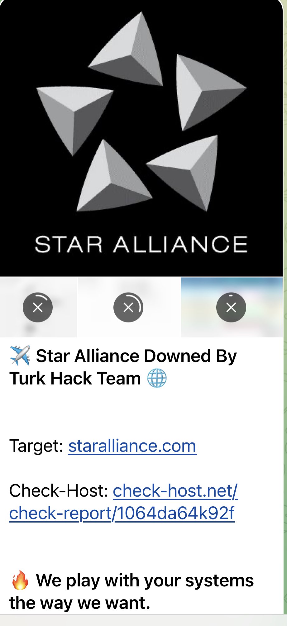 Star Alliance'a Siber Saldırı