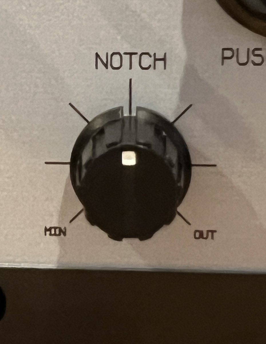 One easy tweak to the Penntek TR-45L I’m going to try is aligning the notch knob so that your own side tone is notched out when the knob is vertical. Left is as-shipped, right is modified.