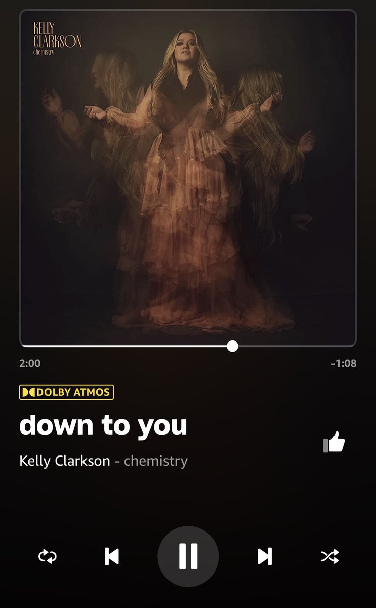 In the car, cleaning the house, at the gym, on a hike, on the boat…. #chemistry Album on Repeat! #KellyClarkson 
#AOTY #GRAMMYs <a href="/AtlanticRecords/">Atlantic Records</a> <a href="/kellyclarkson/">Kelly Clarkson</a>