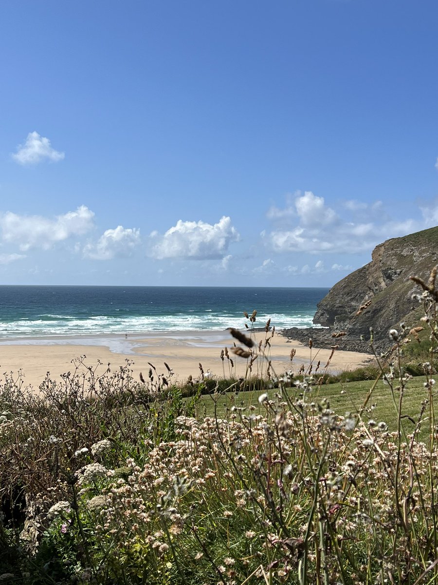 Glorious summer’s day at #MawganPorth #NorthCornwall Love this beach so much.