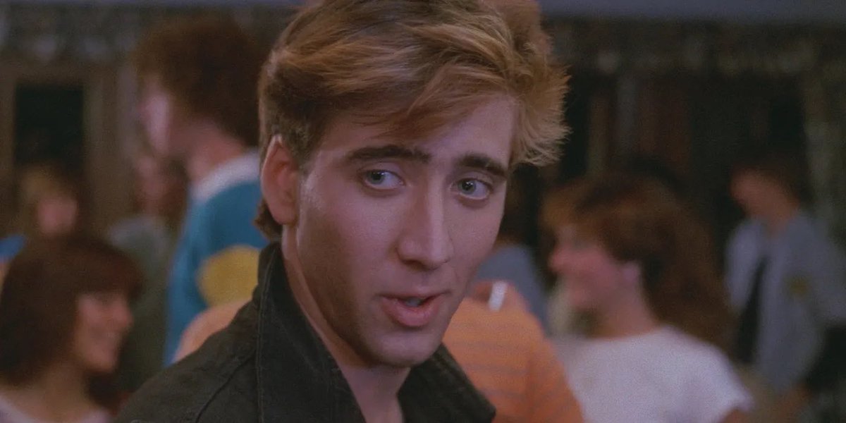 Nicolas Cage in the 1980s