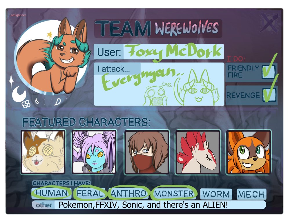 FoxymcDork's tweet photo. Woof woof Peaches #artfight2023 https://t.co/NK7baK54Qs