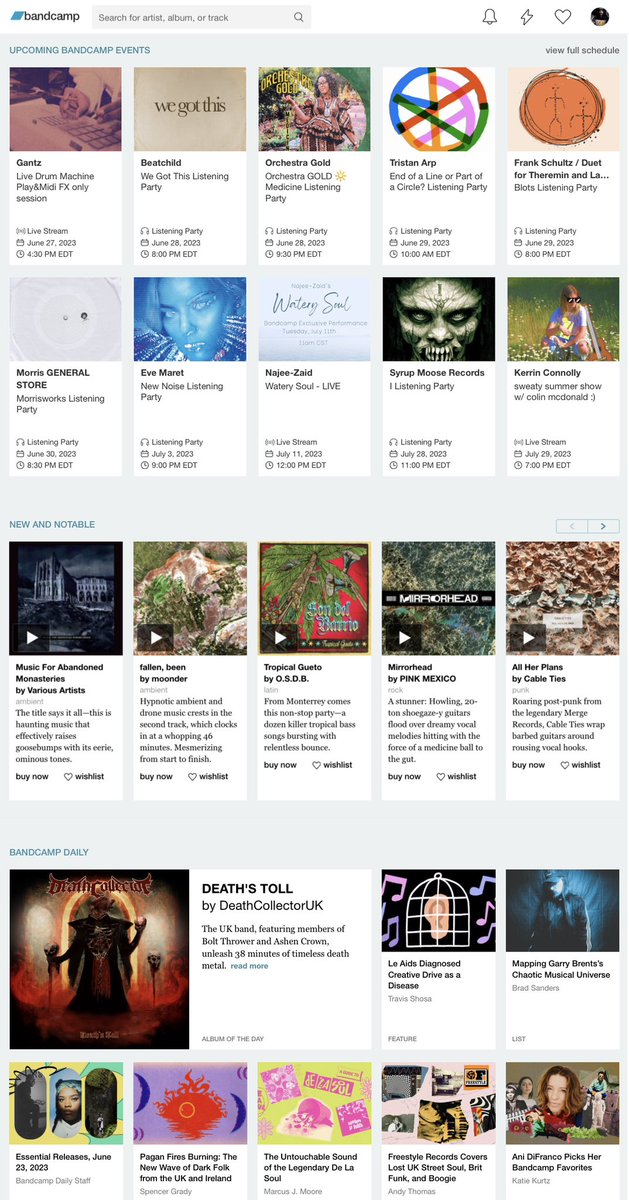 Thank you to <a href="/Bandcamp/">bandcamp</a> for including ‘MIRRORHEAD’ in the New &amp; Notable on the front page. If you missed the release of ‘MIRROHEAD’ check it out here bandcamp.com and s be a copy to <a href="/qotsa/">QOTSA</a> or <a href="/AliceInChains/">Alice in Chains</a>