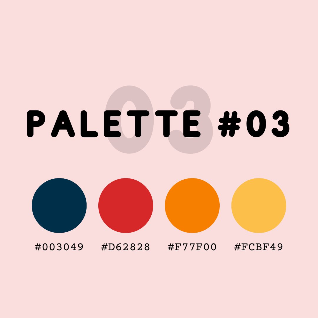 Colour Palette for UI/UX Design ✨