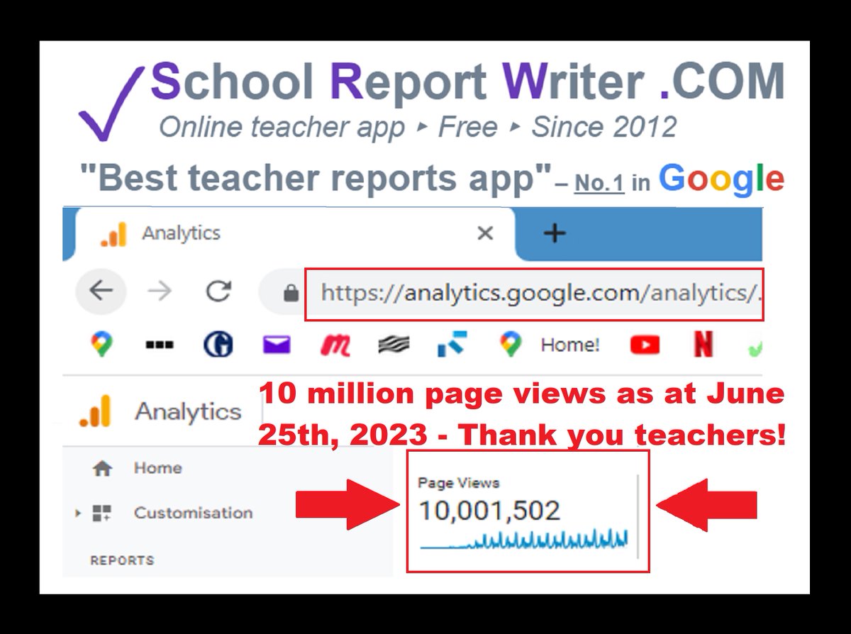 School Report Writer .COM tweet media