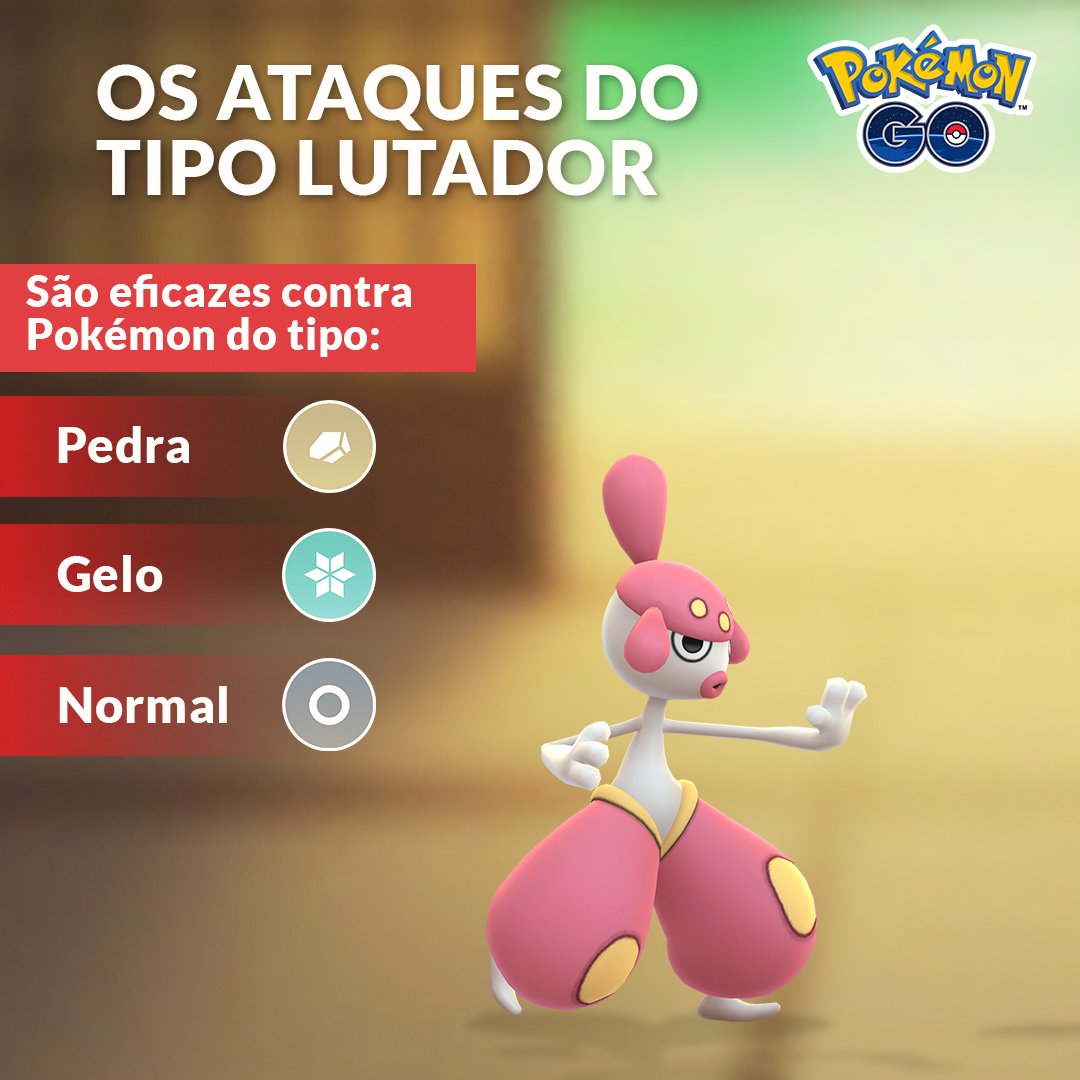 Pokémon GO BR on X: Na hora da batalha, o negócio é dar porrada