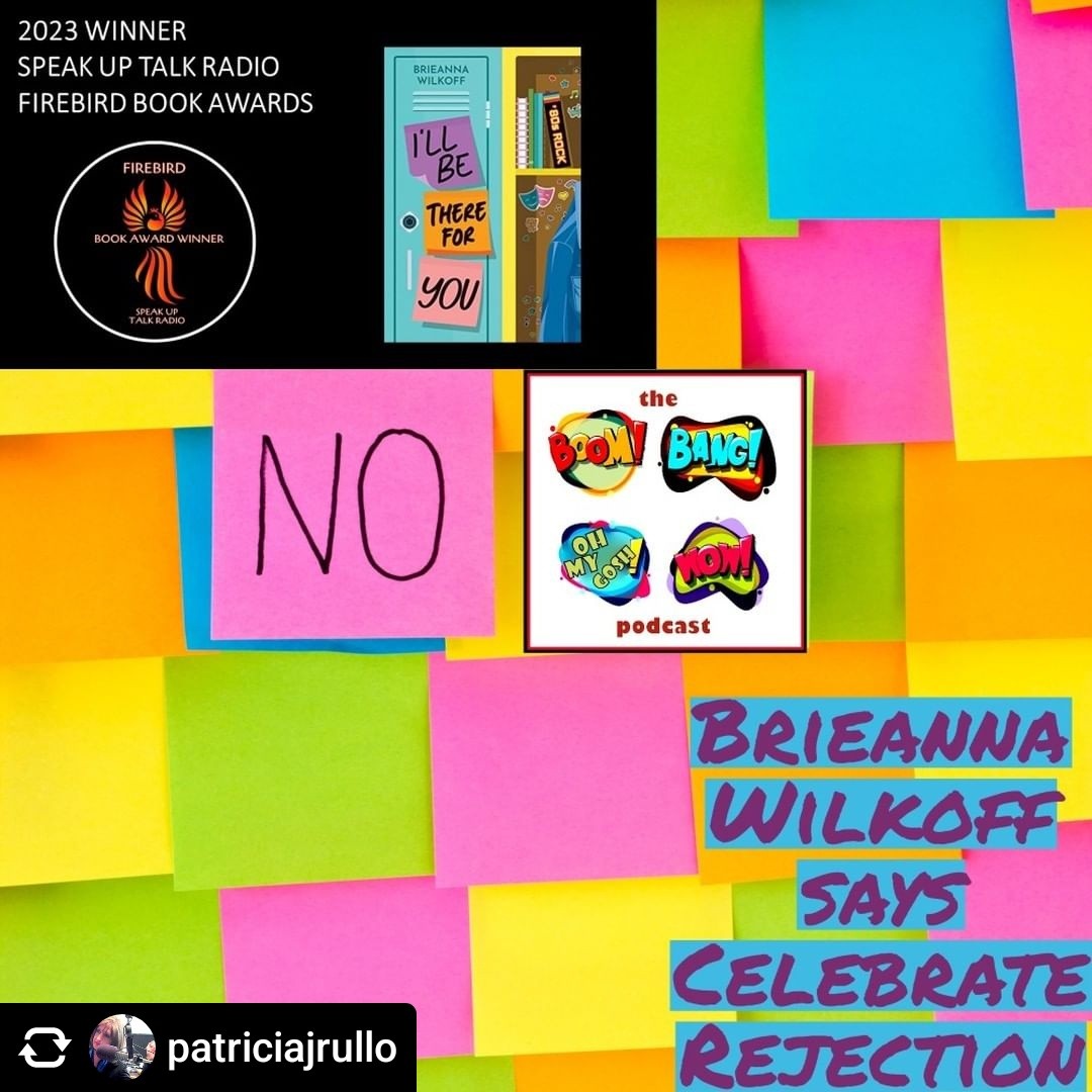 Another of my author tips has been featured by <a href="/speakupradioh/">Pat Rullo</a> on the BoomBangOhMyGoshWow Podcast. If rejection ever gets you down, this tip is for you. (And if rejection doesn't ever get you down, please share your tip with me. 😉)

speakuptalkradio.com/boombangohmygo…

#WritingCommunity