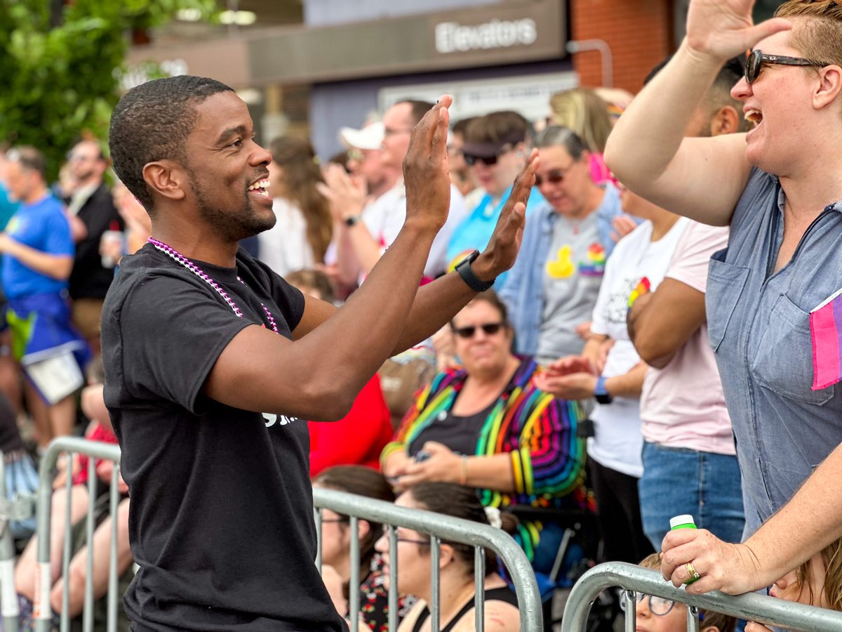 MayorCarter's tweet photo. Happy Pride, Twin Cities! You are always welcome here. https://t.co/da1GjNEhac