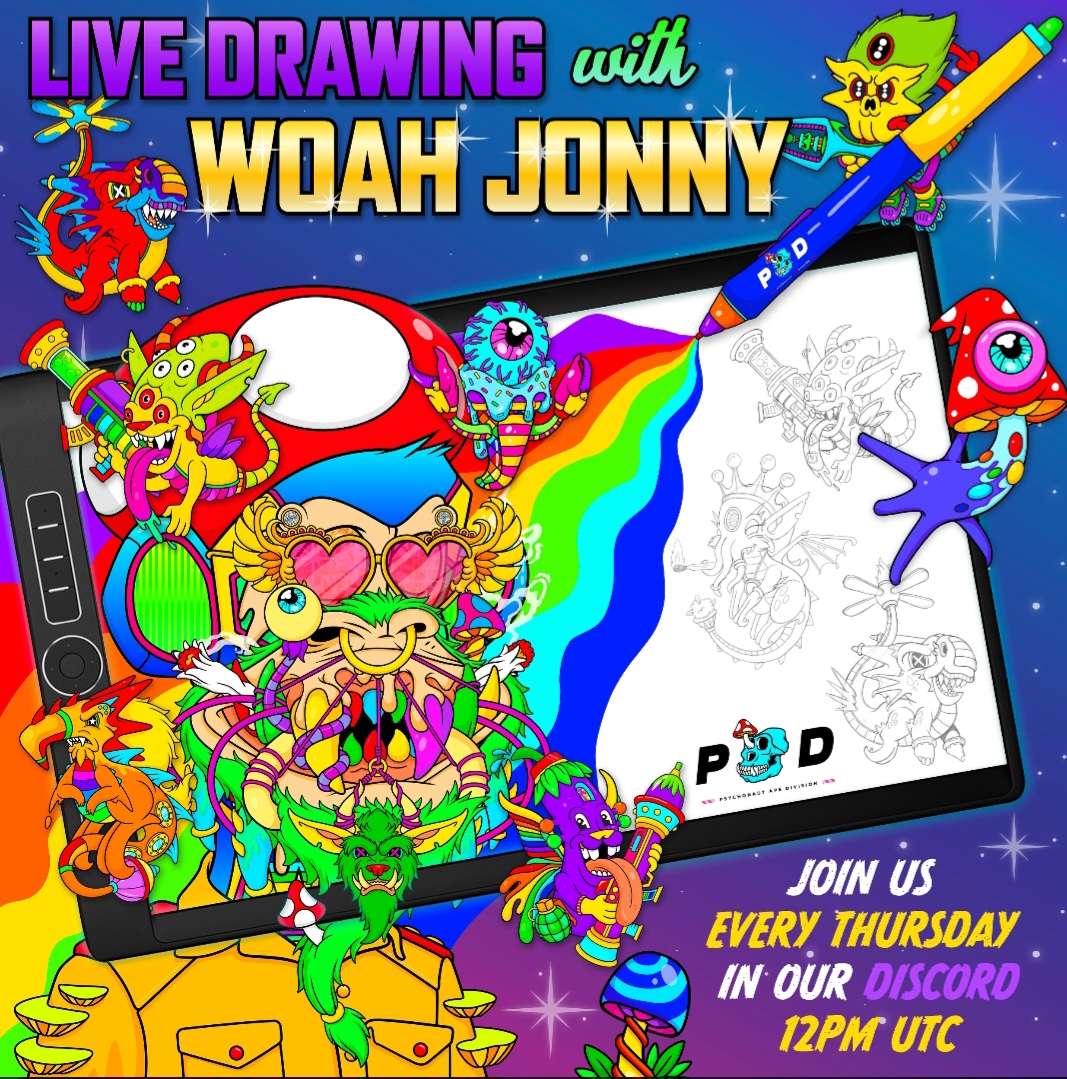 Happy Thursday you amazing people ☀️

Our weekly #LiveDraw✏️ starts in 1 hr ⏰️  

Fade this only if you hate joy 🤷