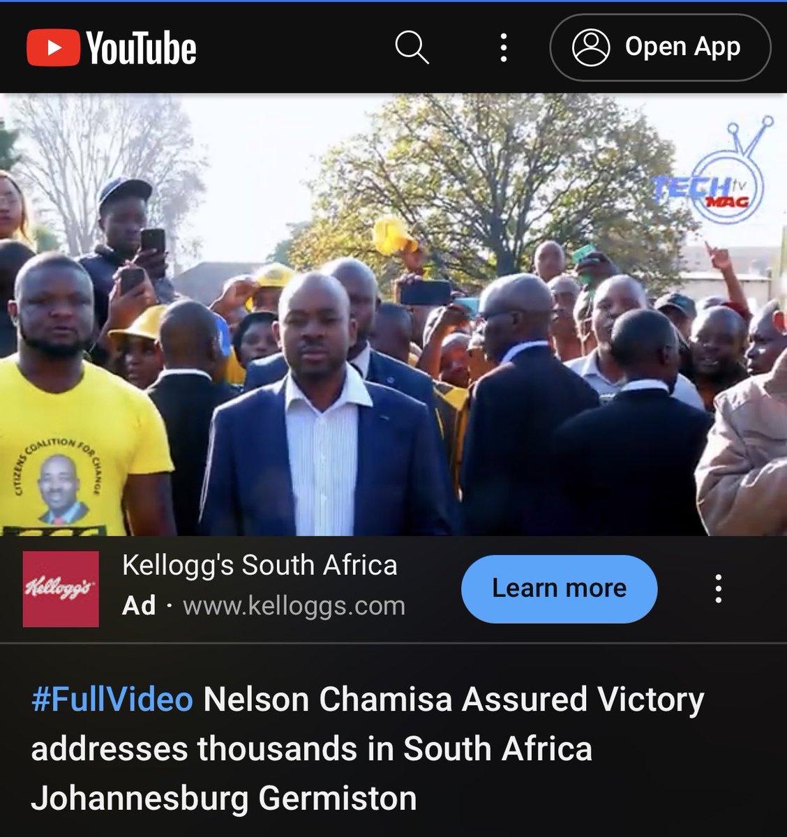 CliffordHlatyw1's tweet image. Thank you our fellow citizens in South Africa. It was indeed an eventful weekend. Two days of serious citizens engagement and conversations with the President ⁦@nelsonchamisa⁩ about how to develop our motherland Zimbabwe
Change is here
Let’s embrace it #ThisTime