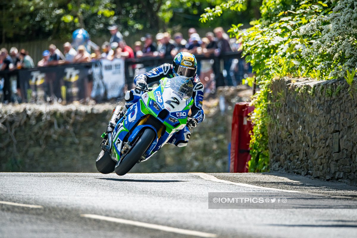 Dean Harrison at Union Mills, TT2023 #iomtt #ttraces #tt #iomttraces #lovett