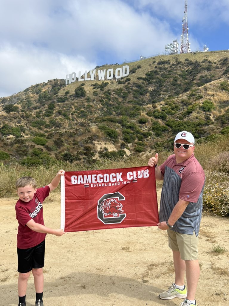 Taking <a href="/GamecocksOnline/">South Carolina Gamecocks</a> to the West Coast!  @gamecockclubfb
