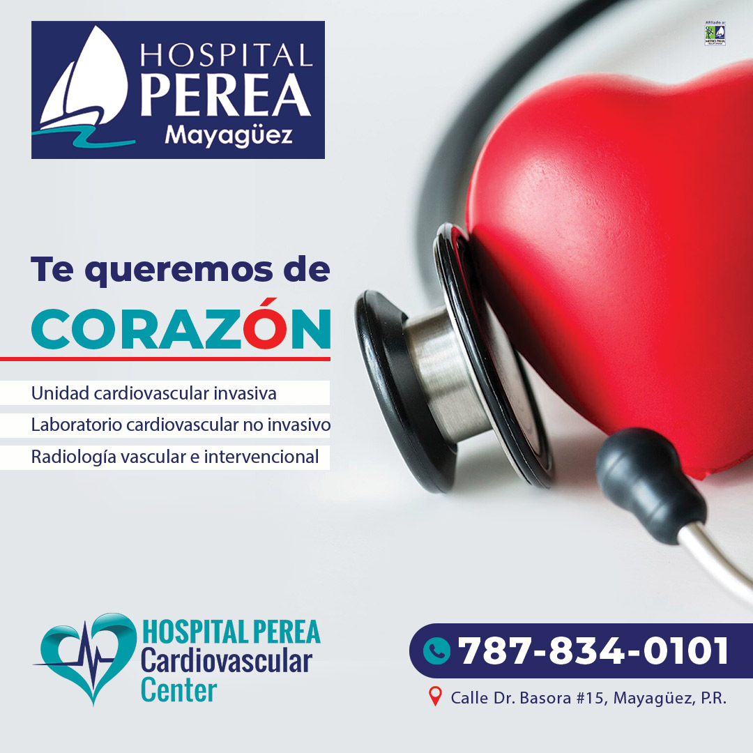 LaIslaOeste's tweet photo. El Hospital Perea en Mayaguez cuenta con un Centro Cardiovascular el cual ofrece a los pacientes servicios de la más alta calidad para el cuidado de la salud con especialistas en prevención, diagnóstico y tratamiento de las enfermedades cardiovasculares.
#Ad https://t.co/qeqmxNE2KG