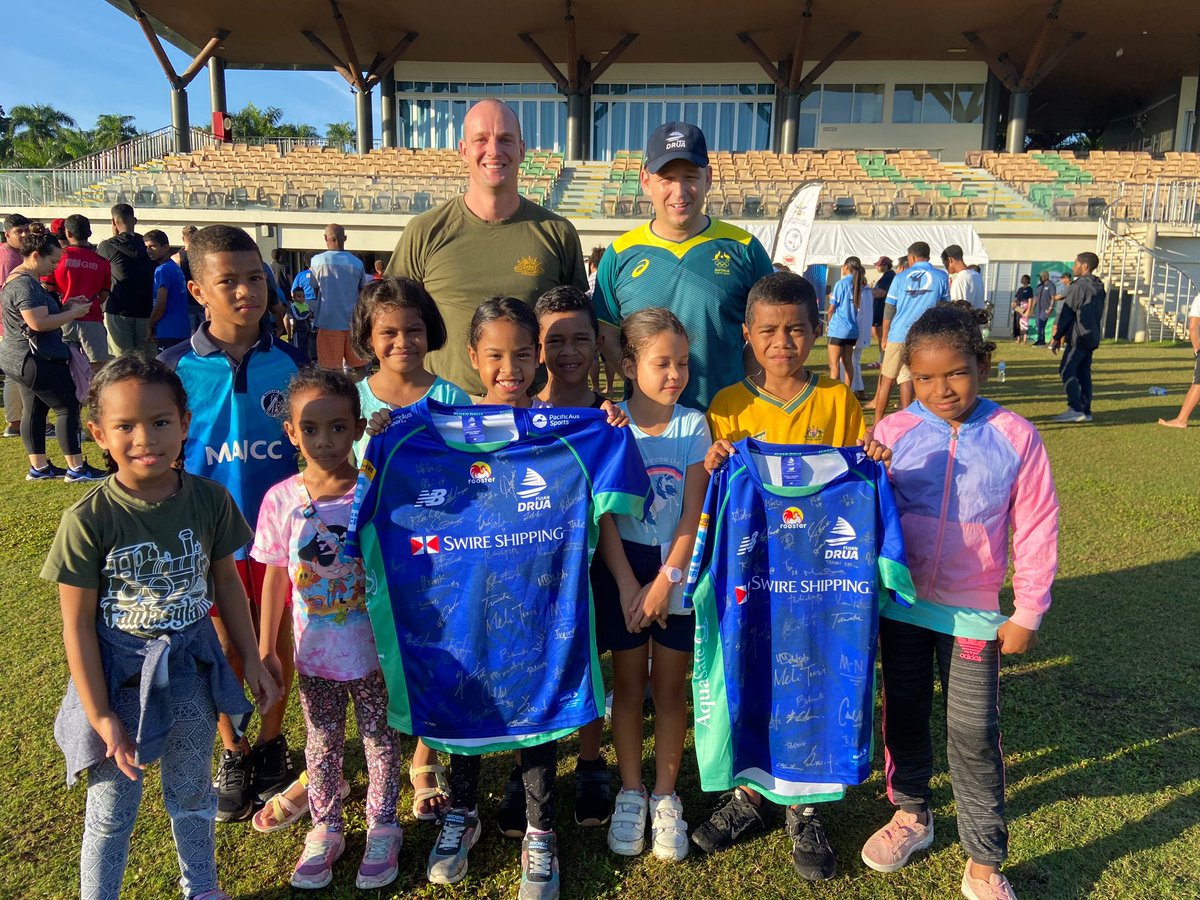 AusHCFJ's tweet photo. Vinaka vakalevu #TeamSuva and #TeamNadi for joining #TeamADF and @fijinocsport for the concurrent #Vuvale Bootcamp sessions! 

What a great morning of friendship, fitness and fun!  

#wananavu! https://t.co/viGKmtH3H0