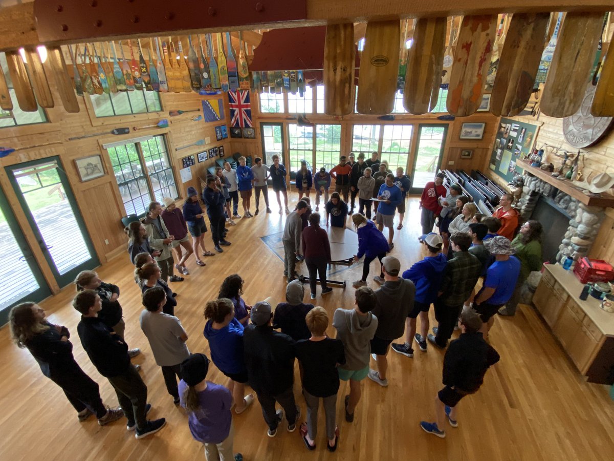 SummerSciEHS's tweet photo. SSI Olympics underway!  Friendly competition between the five canoe trips!  Having a wonderful last full day @laketrailscamp ! https://t.co/SPSHVirqfM