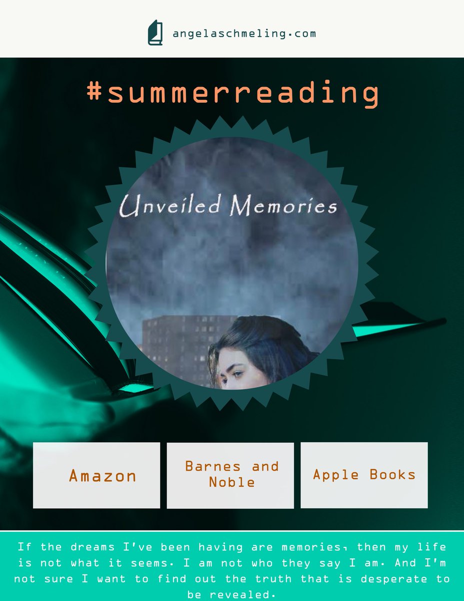 Looking for a good suspense/mystery with a splash or romance to read this summer? Check out Unveiled Memories! 
angelaschmeling.com 

#SummerReading  #UnveiledMemories
#ChristianSuspense #ChristianRomance #ChristianMystery