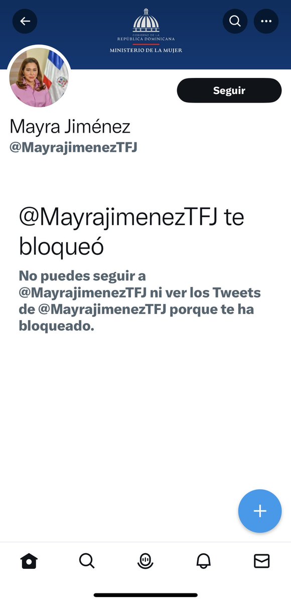 RafaelMelgenS's tweet photo. No acostumbro a publicar la gente que bloquea, sin embargo, RD🇩🇴 tiene derecho a disentir sin ser bloqueado porque se trata de una funcionaria. Máxime después de haber firmado un acuerdo de «#depravación». #Sierva de la ONU🇺🇳. La mayoría del pueblo🇩🇴la manda al carajo. https://t.co/CMvn0uFupB