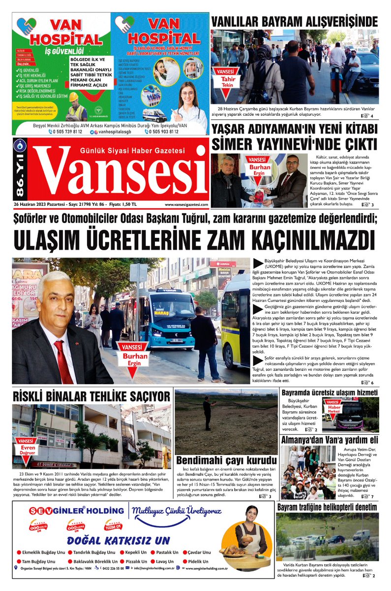 Yaşar Adıyaman’ın yeni kitabı Simer Yayınevi'nde çıktı vansesigazetesi.com/yasar-adiyaman…