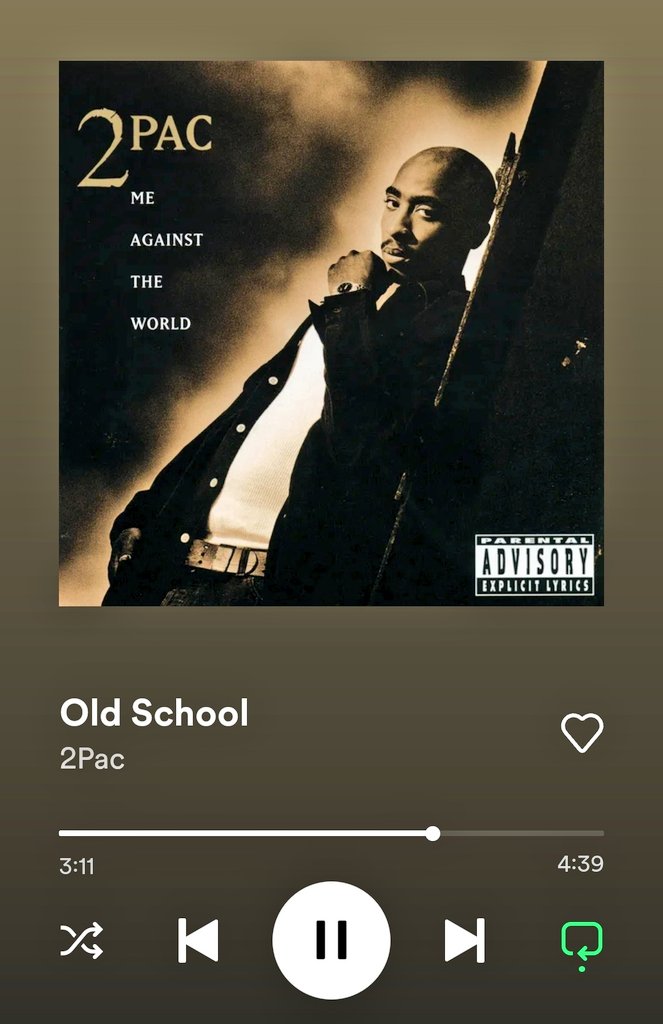 checktherhyme1_'s tweet photo. 2Pac paid homage to countless Hip Hop figures that influenced him on Old School https://t.co/ubHbe0XfpW