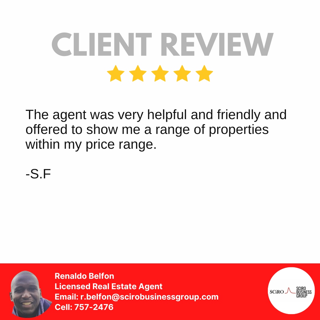 🗣️ Client Testimonial: Property Viewings! 

Looking for the perfect property within your budget?🏡
Look no further! 
Our extensive selection of properties and dedicated team are here to assist you.

#ClientTestimonial #DreamHomeAchieved #tobago #teamsciro