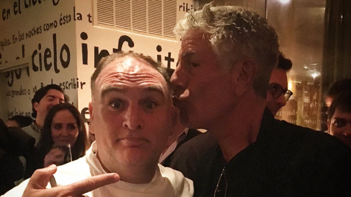 Hard to believe today is the 5th #BourdainDay a holiday <a href="/ericripert/">Eric Ripert</a> &amp; I made for our friend Tony’s birthday, who would have been 67 today. Tony was a poet..he understood the moment &amp; transformed the moment into a phrase that we’ll forever remember. I’m blessed to have known him❤️