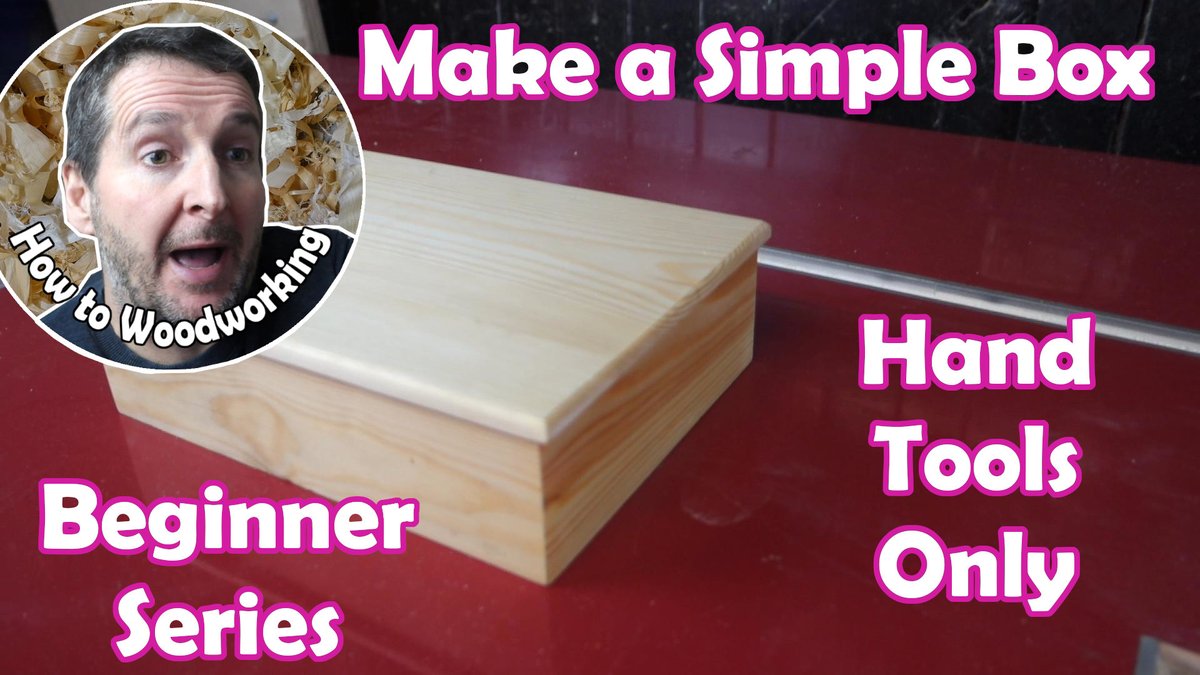 How2woodworking's tweet photo. How to make a simple box for the complete beginner - Hand tools only needed, but some power tools will speed it up.
https://t.co/2QVGyPrcNB https://t.co/V0Q2KPDzax