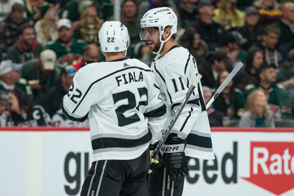 kurri_jari's tweet photo. I don’t know the cost or the longterm (or even short term) outcome but if LA completes the rumored deal, they’d have a top 6 featuring:

Kempe. 
Dubois.
Fiala.
Kopitar.

PLD has a reputation. 

But who wouldn’t playing for Torts and in WPG

Go for it, Blakey. https://t.co/sjReAPsMEk
