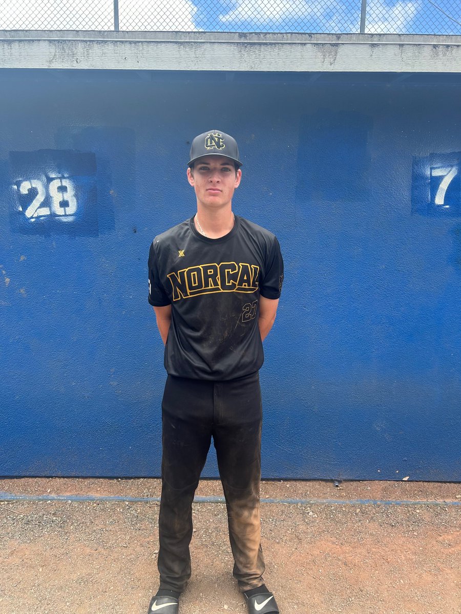 Five Tool California (@fivetoolca) on Twitter photo F: <a href="/NorCalBlack/">Norcal Black</a> 2024 7, Salinas Diablos 6
POG: <a href="/Nherberger06/">Nathan Herberger</a> 1-2, 2B, 2 RBI
Hitter: Brody Legions 1-3, 2B, 4 RBI F: <a href="/NorCalBlack/">Norcal Black</a> 2024 7, Salinas Diablos 6
POG: <a href="/Nherberger06/">Nathan Herberger</a> 1-2, 2B, 2 RBI
Hitter: Brody Legions 1-3, 2B, 4 RBI