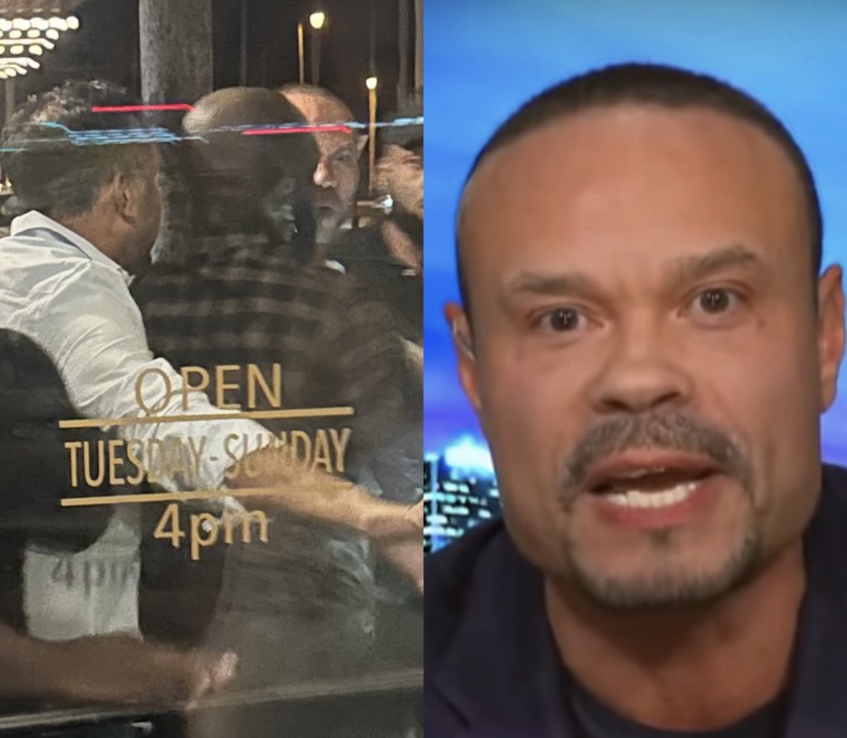 BREAKING: Trumper former FOX “News” host Dan Bongino is “forcibly removed” from a restaurant near Trump’s Mar-a-Lago.

Político reports that Bongino had to be wrestled and booted “by several restaurant employees” after a confrontation took place inside of the restaurant. Bongino…