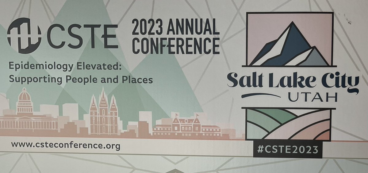 AutumnGertz's tweet photo. Excited to be at #CSTE2023. Ready for a great conference! https://t.co/JFbQkZeTqR