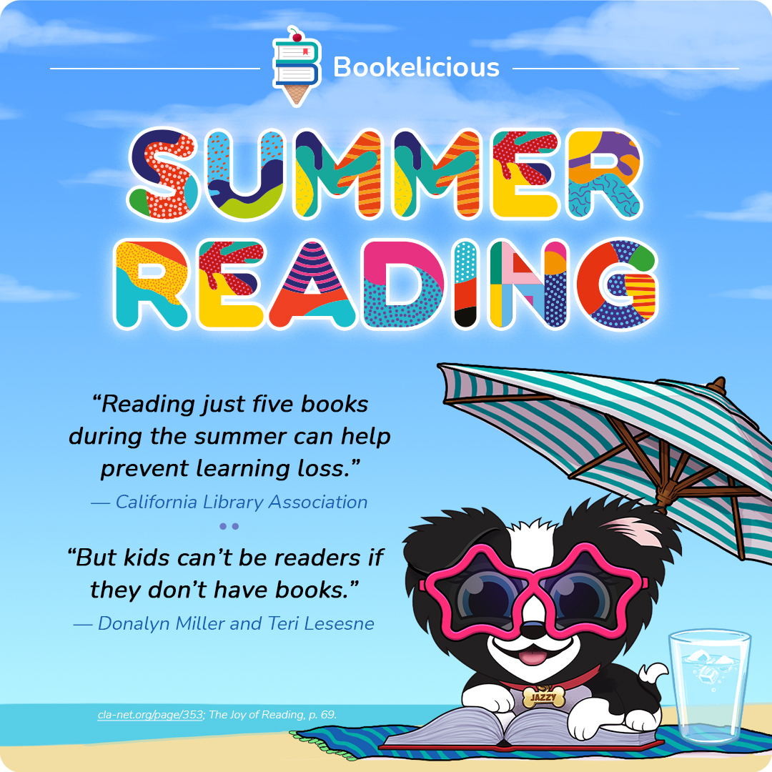 bookelicious's tweet photo. ☀️🍦 Summer is here!!!! 🍦☀️
Let's keep kids reading all summer long.

The books are bundled and ready to hang out with you and your students!
https://t.co/5mDg3aScrH https://t.co/R4ewOYoDw3