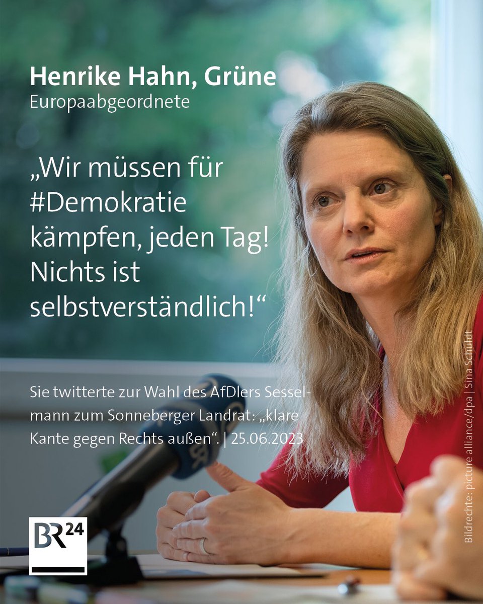 Wehret den Anfängen. Bei der Landtagswahl in #Bayern heißt das: Ganz genau hinschauen, wer mit Rechtsaussen kuschelt. 0 Toleranz. Klare Kante gegen Rechtsaussen! Via @BR24 #Sonnenberg #Erding #NoAfD #CSU #FreieWähler