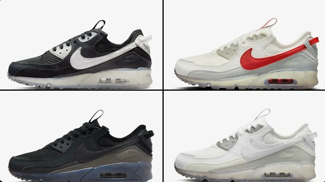 KicksUnderCost's tweet photo. Nike Air Max Terrascape 90 On Sale From $66.38 

Retail $160, click here to order-> https://t.co/Q6fCfaBPtL https://t.co/NhvFBRw5mM