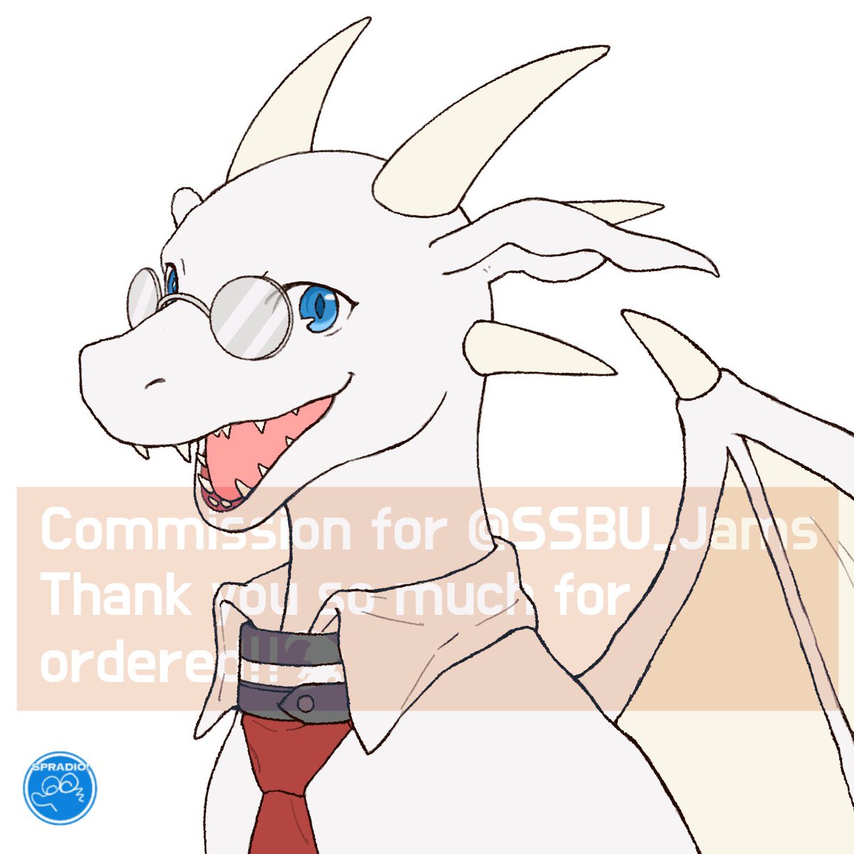 Commission for @/SSBU_Jams🐈✨ 
Remy🐉 (from “angels with scaly wings”)
Thank you for ordered!