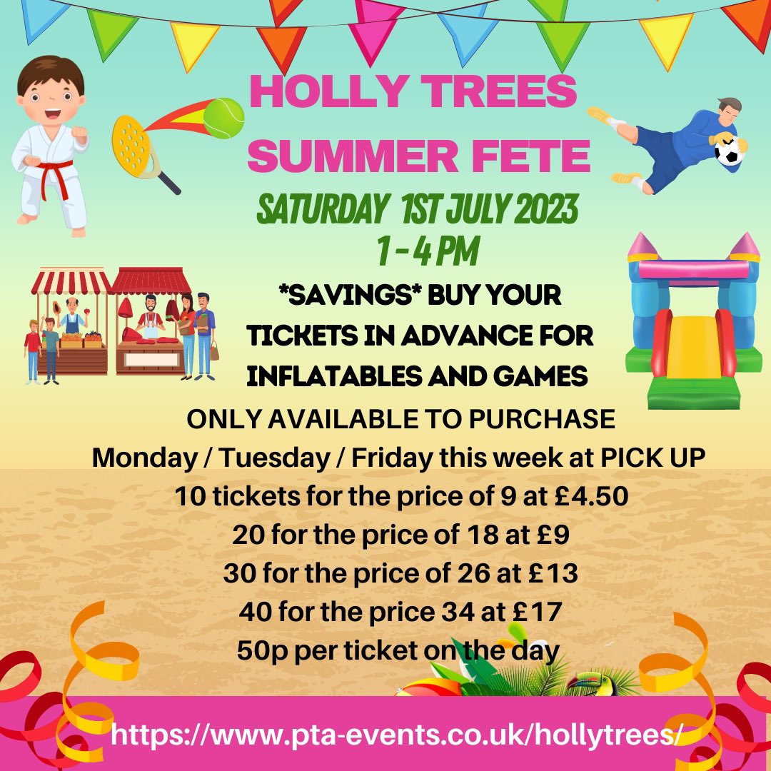 Our big summer event is almost upon us ⬇️ Check this out ⬇️. And, I can let you into a secret… advanced tickets go on sale tomorrow at pick up. Not only will you save some money but you will also beat the queues (swipe left for details)😉