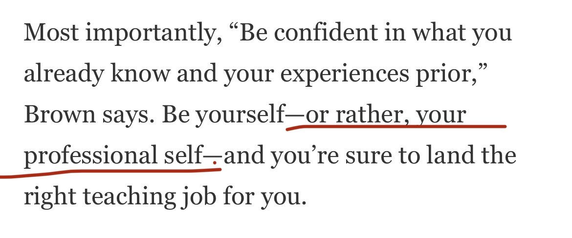 This is the part I dread the most. Like I want to be ME. I hate that there’s the code switching and all that other bs bc when I am ME, some ppl start getting nervous or thinking I’m not the right fit, but baby, LiLi KNOWS and LOVES the kids. Hire me. lol.