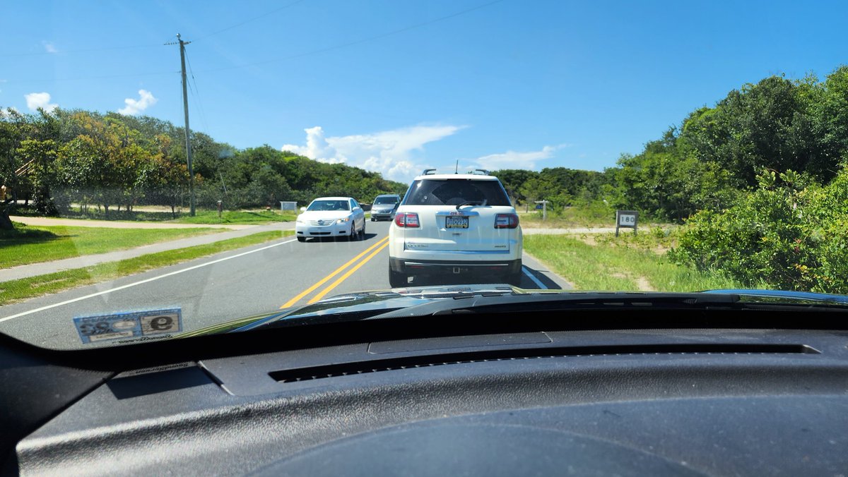 dbow5800's tweet photo. @BrettHollander OBX sitting in traffic  tho https://t.co/7x3DUcRE7O